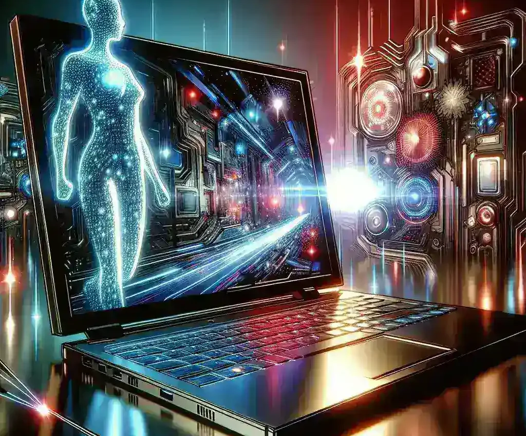 "Gaming laptop terbaik 2025 dengan spesifikasi tinggi, menampilkan desain sleek dan performa optimal untuk gamer sejati di artikel rekomendasi laptop gaming."