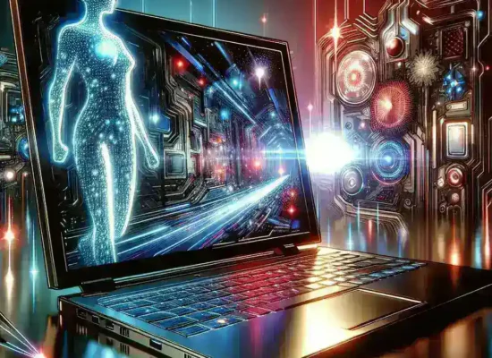 "Gaming laptop terbaik 2025 dengan spesifikasi tinggi, menampilkan desain sleek dan performa optimal untuk gamer sejati di artikel rekomendasi laptop gaming."