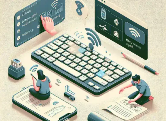 "Keyboard Bluetooth yang terputus - Solusi dan tips efektif untuk mengatasi masalah koneksi pada keyboard Bluetooth. Artikel membantu pembaca memahami langkah-langkah perbaikan."